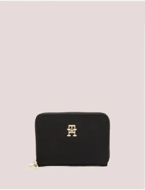 Cartera Mujer Tommy Hilfiger Poppy Med Za Negro